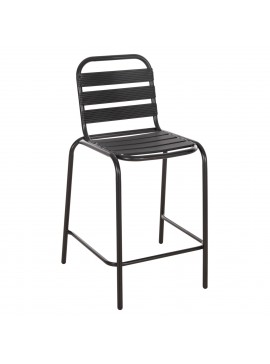 ΣΚΑΜΠΟ ΜΠΑΡ ΜΕΣ.ΥΨΟΥΣ LAURA HM6065.03 ΜΕΤΑΛ.ΣΚΕΛΕΤΟΣ-ΑΛΟΥΜΙΝΙΟ ΣΕ ΜΑΥΡΟ 58,5x58x104Υ εκ.