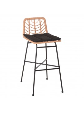 Intrahome ΣΚΑΜΠΟ ΜΠΑΡ ΨΗΛΟ GERCASABLANCALD .11 ΜΕΤΑΛΛΟ&ΜΑΞΙΛΑΡΙ ΜΑΥΡΟ-KUCASABLANCALCASABLANCA_LUMPURLOEMFONCASABLANCALTCASABLANCAIEIN ΜΠΕΖ 49x50x101Υεκ. intraho-1721597