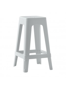 ΣΚΑΜΠΟ ΠΟΛΥΠΡΟΠΥΛΕΝΙΟΥ ΤΕΤΡΑΓΩΝΟ ZEB HM6128.03 ΓΚΡΙ 35x35x65Υεκ.