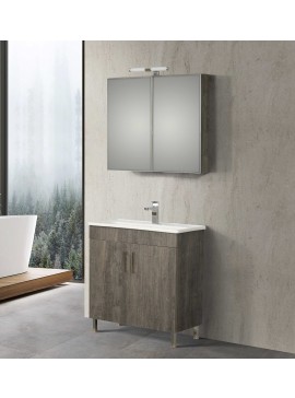 Σετ Έπιπλο Μπάνιου Skopelos Berlin 80 9SSK080BE0 Πάγκος 78x36x83  9SSK080BE0