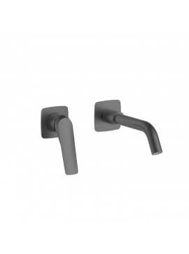 KARAG  LEA Μπαταρία νιπτήρος εντοιχισμού LEA Gun Metal SO05021 KARAG KARAG-5206836681016