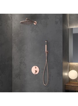 KARAG  ARTEMIS Σετ μπαταρίας εντοιχισμού ντους ARTEMIS Rose Gold SO510-RG KARAG KARAG-5206836664378