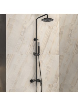 KARAG  ARTEMIS Μπαταρία σταθερού ντους με ρουξούνι ARTEMIS Nero SO551B-N KARAG KARAG-5206836616841