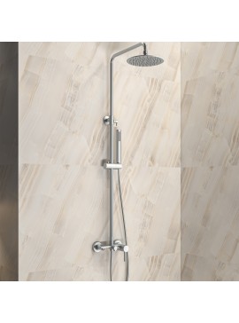 KARAG  ARTEMIS Μπαταρία σταθερού ντους με ρουξούνι ARTEMIS Satinato SO551B-S KARAG KARAG-5206836616865