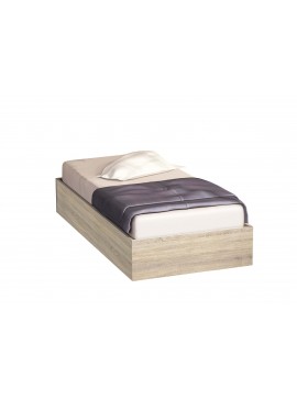 Κρεβάτι ξύλινο Caza, Σόνομα, 160/200, Genomax Genom1211016020
