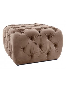 PUF SOPHIA VELVET CIEMNY BEŻ BLUVEL 40 DIOMMI-80-3063