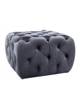PUF SOPHIA VELVET SZARY BLUVEL 14 DIOMMI-80-3068