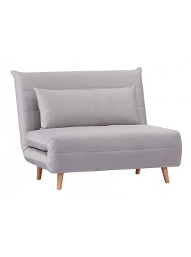 FOTEL SPIKE VELVET JASNY SZARY TAP.197/BUK DIOMMI-80-3039