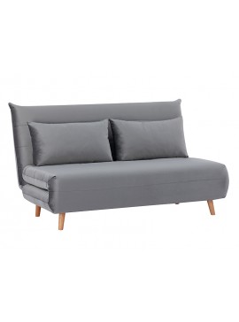 SOFA SPIKE II VELVET SZARY TAP. 139 / BUK DIOMMI-80-3829