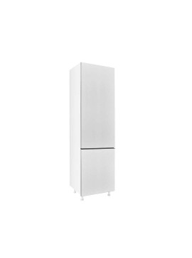 Matis Επιδαπέδια στήλη εντοιχιζόμενου ψυγείου κουζίνας LINA FRIZ 2V Λευκό 60x57x222εκ. MatisKFRIZ2VB/1680