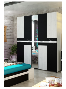Ντουλάπα Stillo-Smart Home, 169/52/201 εκ, Genomax Genom1219921288