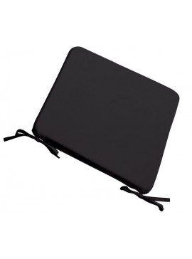 WOODWELL STOOL Μαξιλάρι καθίσματος Μαύρο 39x39x3cm Ε204,Μ