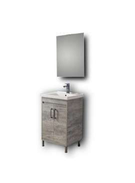 Σετ Έπιπλο Μπάνιου SAVINA CEMENT 55 ECO 9SSA055CE0EC Πάγκος 52x44x86  9SSA055CE0EC