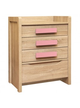 ΣΥΡΤΑΡΙΕΡΑ PLAYROOM SONAMA-ΡΟΖ HM10217.03 63Χ40Χ80εκ.