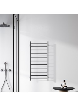 KARAG  TRUMPET Ηλεκτρικό θερμαντικό σώμα μπάνιου Gun Metal TRUMPET KARAG 100x48x10cm 110W KARAG-5206836689050