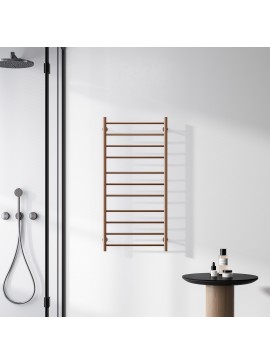 KARAG  TRUMPET Ηλεκτρικό θερμαντικό σώμα μπάνιου Rose Gold TRUMPET KARAG 100x48x10cm 110W KARAG-5206836689074