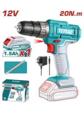 TOTAL ΔΡΑΠΑΝΟΚΑΤΣΑΒΙΔΟ ΜΠΑΤ. Li-ion 12V / 1.5Ah / 20Nm / 1 ΜΠΑΤ (TDLI1218)