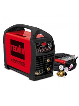 TELWIN  ΗΛΕΚΤΡΟΣΥΓΚΟΛΛΗΣΕΙΣ INVERTER TIG   TELWIN TECHNOLOGY TIG 222 AC/DC-HF/LIFT VRD   TELWIN TECHNOLOGY TIG 222 AC/DC-HF/LIFT VRD 852054