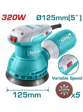 TOTAL ΕΠΑΓΓ. ΕΚΚΕΝΤΡΟ ΤΡΙΒΕΙΟ ΧΟΥΦΤΑΣ 320W / Φ-125mm (TF2131256)