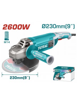 TOTAL ΕΠΑΓΓ. ΓΩΝΙΑΚΟΣ ΛΕΙΑΝΤΗΡΑΣ 2.600W - 230mm (TG1262306)