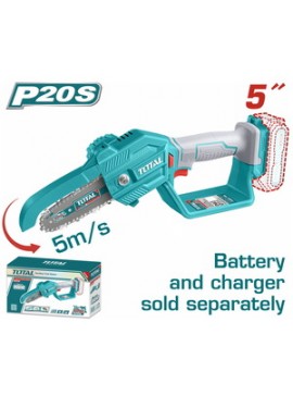 TOTAL ΑΛΥΣΟΠΡΙΟΝΟ ΚΛΑΔΕΥΤΙΚΟ ΜΠΑΤ. Li-ion 20V ΧΩΡΙΣ ΜΠΑΤΑΡΙΑ & ΦΟΡΤΙΣΤΗ (TGSLI2058)