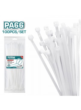 TOTAL ΔΕΣΤΡΑΚΙΑ ΛΕΥΚΑ 760 Χ 9mm 100ΤΕΜ (THTCT76090)
