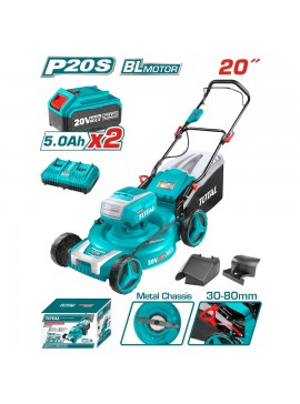 TOTAL ΕΠΑΓΓ. ΜΗΧΑΝΗ ΓΚΑΖΟΝ ΜΠΑΤ. Li-ion 2X20V / 51cm / 2 ΜΠΑΤ. 5Ah (TLMLI20202)