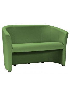 Καναπές TM-2 126x60x76 εκ χρώμα Πράσινο EK-11/ Wenge DIOMMI TM2ZIP DIOMMI-80-2421