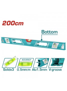 TOTAL ΕΠΑΓΓΕΛΜΑΤΙΚΟ ΑΛΦΑΔΙ ΑΛΟΥΜΙΝΙΟΥ 200cm (TMT220086)