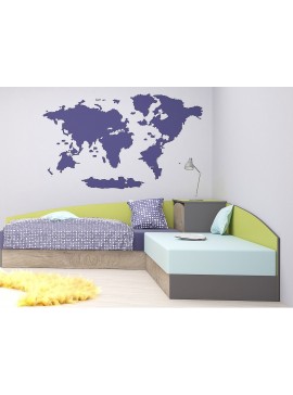 Γωνιακά кρεβάτια TOMAS grafit/norte/green DIOMMI 31-070 DIOMMI-31-070