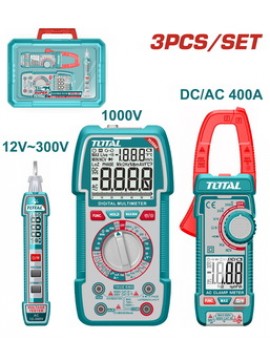 TOTAL ΗΛΕΚΤΡΙΚΟ ΚΙΤ ΔΟΚΙΜΗΣ 3ΤΕΜ ONE PROMOTION (TOS24067)