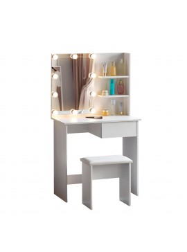 Intrahome ΤΟΥΑΛΕΤΑ ΜΕ ΦΩΤΙΣΜΟ UPINGTON & ΡΑΦΙΑ LCASABLANCAURYN .03 ΜΕΛΑΜΙΝΗ ΣΕ ΛΕΥΚΟ 75x40x134.5Υεκ intraho-1632424