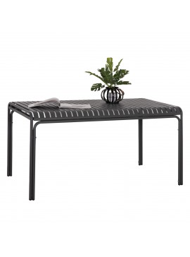 ΤΡΑΠΕΖΙ ΑΛΟΥΜΙΝΙΟΥ RACHEL HM6339.01 ΓΚΡΙ 150x80x75Υεκ.