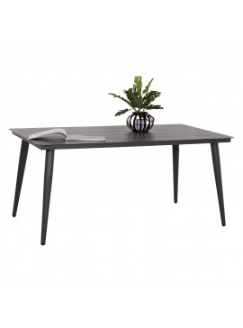 ΤΡΑΠΕΖΙ ΑΛΟΥΜΙΝΙΟΥ ΟΡΘΟΓΩΝΙΟ HIGER HM6291.01 ΓΚΡΙ 160x90x78Υεκ.