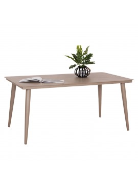 ΤΡΑΠΕΖΙ ΑΛΟΥΜΙΝΙΟΥ ΟΡΘΟΓΩΝΙΟ HIGER HM6291.04 ΚΑΠΟΥΤΣΙΝΟ 160x90x78Υεκ.