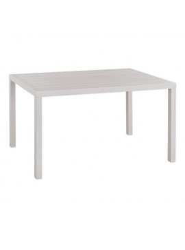 Intrahome ΤΡΑΠΕΖΙ ΑΛΟΥΜΙΝΙΟΥ SCASABLANCAHIRCASABLANCA ΣΕ ΛΕΥΚΗ ΑΠΟΧΡΩΣΗ 140Χ80CASABLANCABU_DHCASABLANCABI75,5Υεκ. .01 intraho-1643515