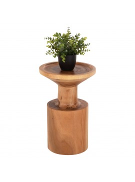 Intrahome ΤΡΑΠΕΖΙ ΒΟΗΘΗΤΙΚΟ KUCASABLANCALCASABLANCA_LUMPURERMCASABLANCAL ΜΑΣΙΦ ΞΥΛΟ NICE ΣΕ ΦΥΣΙΚΟ Φ30x46Υεκ. intraho-1646646