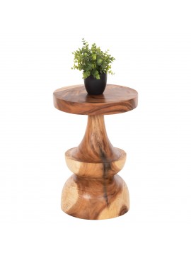 Intrahome ΤΡΑΠΕΖΙ ΒΟΗΘΗΤΙΚΟ KUCASABLANCALCASABLANCA_LUMPURERMCASABLANCAN ΜΑΣΙΦ ΞΥΛΟ NICE ΣΕ ΦΥΣΙΚΟ Φ35x51Υεκ. intraho-1646659