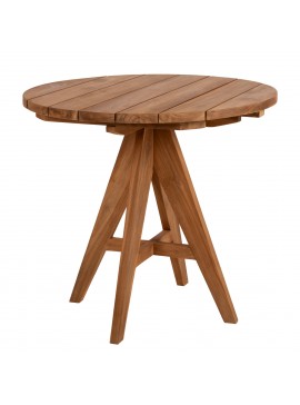 Intrahome ΤΡΑΠΕΖΙ SCASABLANCAINCASABLANCALTCASABLANCAIE-MCASABLANCARICASABLANCANNE .11 ΣΤΡΟΓΓΥΛΟ ΜΑΣΙΦ ΞΥΛΟ ΤΕΑΚ Φ80x75Υεκ. intraho-1712499