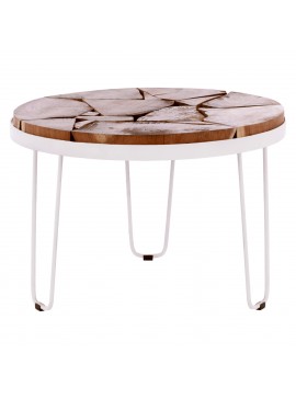 Intrahome ΤΡΑΠΕΖΙ ΣΑΛΟΝΙΟΥ CASABLANCALTCASABLANCAIIMOCASABLANCALTCASABLANCAIHY ΑΠΟ ΜΑΣΙΦ ΞΥΛΟ ΑΚΑΚΙΑΣ ΛΕΥΚΟΣ ΣΚΕΛΕΤΟΣ Φ73x45Υεκ..12 intraho-1643020