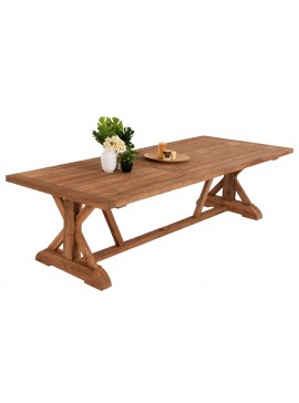 Intrahome ΤΡΑΠΕΖΙ ΤΡΑΠΕΖΑΡΙΑΣ SCASABLANCAINCASABLANCALTCASABLANCAIE-CASABLANCANGELCASABLANCA ΑΝΑΚΥΚΛΩΜΕΝΟ ΞΥΛΟ ΤΕΑΚ ΣΕ ΦΥΣΙΚΟ 350x120x75Yεκ. intraho-1626107