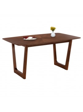 Intrahome ΤΡΑΠΕΖΙ ΤΡΑΠΕΖΑΡΙΑΣ RINER ΟΡΘΟΓΩΝΙΟ NELSPRUICASABLANCALTCASABLANCAI ΜΕ ΚΑΠΛΑΜΑ ΚΑΡΥΔΙΑΣ 180x90x76εκ. intraho-1649117