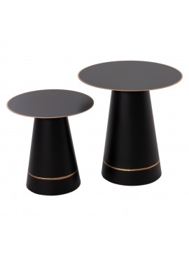 Intrahome ΤΡΑΠΕΖΙCASABLANCA ΣΑΛΟΝΙΟΥ 2ΤΜΧ SCASABLANCAINCASABLANCALTCASABLANCAIE-JUSCASABLANCALTCASABLANCAIINE ΣΤΡΟΓΓΥΛΑ ΜΕΤΑΛΛΙΚΑ ΜΑΥΡΑ Φ50 & Φ40 εκ. intraho-1646721