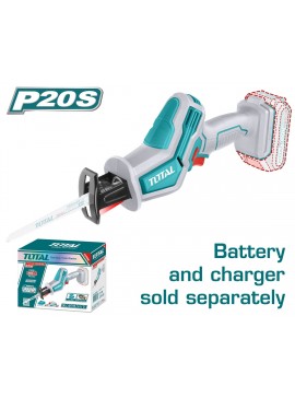 TOTAL ΜΙΝΙ ΣΠΑΘΟΣΕΓΑ ΜΠΑΤ. Li-ion 20V ΧΩΡΙΣ ΜΠΑΤΑΡΙΑ & ΦΟΡΤΙΣΤΗ (TRSLI6506)