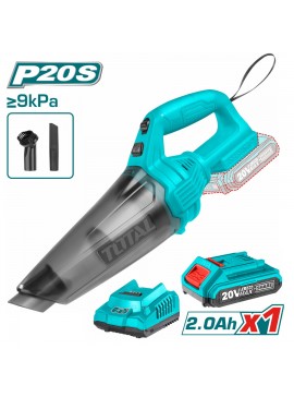 TOTAL ΣΚΟΥΠΑΚΙ ΜΠΑΤ. Li-ion 20V / 2Ah / 1 ΜΠΑΤΑΡΙΑ (TVLI20126)