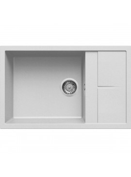 KARAG  UNICO Νεροχύτης κουζίνας UNICO 310 Bianco Titano 68 ELLECI 78x50cm KARAG-8032557038245