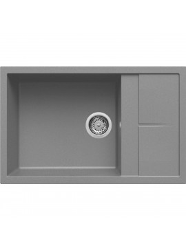 KARAG  UNICO Νεροχύτης κουζίνας UNICO 310 Titanium 73 ELLECI 78x50cm KARAG-8031873110833