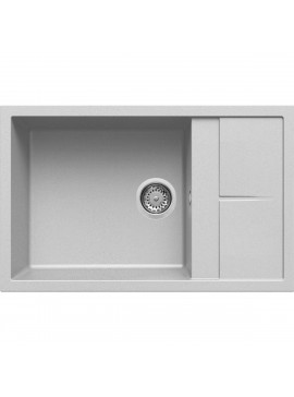 KARAG  UNICO Νεροχύτης κουζίνας UNICO 310 Aluminium 79 ELLECI 78x50cm KARAG-8031873110840