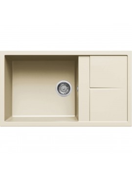 KARAG  UNICO Νεροχύτης κουζίνας UNICO 410 Bianco Antico 62 ELLECI 86x50cm KARAG-8032557036494