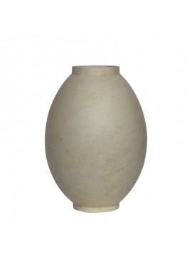 WOODWELL Ε6402VASE-2 Βάζο Cement, Απόχρωση Beige Φ40x55cm Φ40x55cm Ε6402